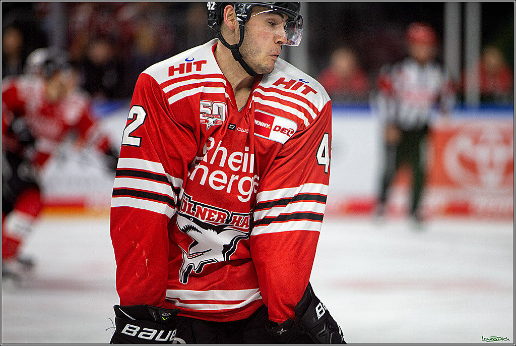 PENNY DEL; Koelner Haie- Loewen Frankfurt; Koeln, 01.12.2022